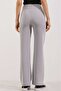 6629 High Waist Palazzo Trousers - Gray - 3