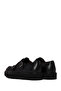 Men's Black Double Buckle Thick Sole Leather Casual Shoes Wm750027Dv - 6