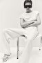Crease-leg barrel trousers - 4
