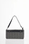 Monogram Pattern Bag Black