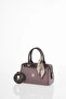 Monogram Pattern Handbag Brown - 4