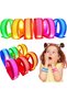 LED Light Up Bracelets,12/6 Pack Flashing Glow Armbands for Kids and Grown-up,Party Supplies for Concerts and Night Events