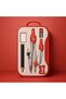 Mathematical Drawing Instruments Box – Complete Geometry Set with Compass, Protractor, Ruler, - 3