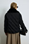 Monica Women's Outerwear Black - 8