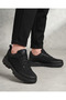 Men's Thick Serrated Sole Lace-Up Casual Sports Shoes / Sneakers - 3