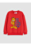 Rmz Gi̇yi̇m Farki̇yla Garfield Printed Boys' Sweatshirt