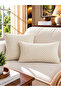 Ecru Off-White Pompom Throw Pillow Cover - 5