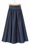 Corsage Denim Skirt - 3