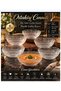 6 Pcs Glass Soup Bowl Large Size Patterned Product 350 Cc Volume 13.5 cm Mouth 7 cm Base 5 cm Height