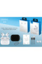 OT5 Bluetooth Earbuds With Hifi Sound Quality Noice Cacellation and Multi Functional Touch Control Compatible with Mobiles and Tablets - 3