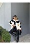Leather Garnished Teddy Coat - 3