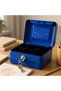 Deposit Box 9x12.5cm Blue – Secure Storage for Documents and Valuables - 2