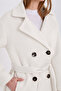 White Cashmere Coat - 6