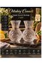 Cold Drink Cup Authentic Model Handmade Glassware 2 Pieces 500 Cc Volume 13 cm Length 6 cm Base and Mouth Measurement - 2