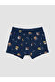 Vizyon New Season Navy Blue Licensed Boys' Boxer 3-Pack - 5