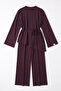Asymmetric Modal Suit 26173 - Mürdüm - 5
