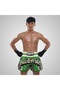 Payak Muay Thai Shorts Boxing Trunks Retro Style (Tpy-Rms010-Grn) - 5