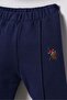 Baby Boy Embroidered Brown Long Sleeve Pajama Set Usb3170-C-V5 - 3