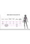 Women's Long Sleeve Round Neck Aerobin Blouse with Gipe Detail at Hem - 4