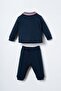 Baby Boy Water Green Long Sleeve Pajama Set Usb3197-C-V2 - 4