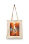 A Day in Autumn Islamic Series Tote Bag Printed Cloth Bag - 2