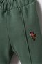 Baby Boy Embroidered Brown Long Sleeve Pajama Set Usb3170-C-V5 - 3