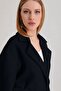 Black Cashmere Coat - 5