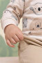 Baby & Kids Cute Koala Figured Patterned Sweatshirt and Bottom Sweatpants Set - 4