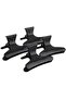 Professional Hair Sectioning Clips, Black, 12-Piece Set - 2