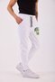 Men's White Lakers Jogger Pants - 2