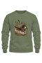 Labrador Printed Long Sleeve 3 Thread Raster Hunter Sweatshirt