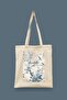Infinity Branches Mini Notebook (Blue) Islamic Series Tote Bag Printed Cloth Bag