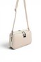 Beige - Beige Honeycomb Women's Crossbody Bag Sp899 - 2