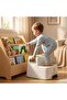 Green 2-Step Kids Step Stool for Toilet Training and Bathroom, Non-Slip Toddler Step Stool with Anti-Skid Surface, Sturdy Portable Double Step for Sink, Toilet, Potty Training, Boys and Girls - 4