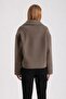 Dark Beige Cashmere Jacket - 4