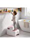 2-Step Kids Step Stool for Toilet Training and Bathroom, Non-Slip Toddler Step Stool with Anti-Skid Surface, Sturdy Portable Double Step for Sink, Toilet, Potty Training, Boys and Girls - 4