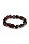 Dark Amber Adult Drop Amber Bracelet