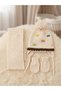 0-18 Months Baby Girl Scarf Beanie Gloves Set of 3 - 2