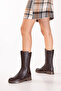 Genuine Leather Ankle Boots Casual Lightweight Boots Sheff Brown - 3