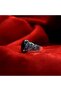 Glazed Tulip Pen Craftsmanship Men's Ring - 3