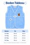 Unisex Plush Vest with Teddy Bear Detail - 4