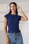 Women's Riban Basic T-Shirt – Crew Neck Short Sleeve Slim Fit - 4