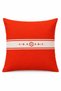 Orange Bone Series Throw Pillow Cover Twill Fabric Hidden Zipper (43X43 cm)