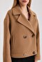 Camel Cashmere Jacket - 5