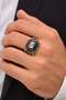 Knitted Triangle Patterned Ring - 3