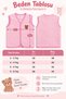Unisex Plush Vest with Teddy Bear Detail - 4