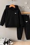 Eagle Printed Boys' Tracksuit Set 3*12 Years A++ - 3