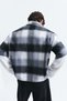 Boxy Fit Plaid Double Sleeve Shirt - 2