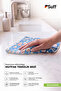 Flower Basket Microfiber High Absorbent Wide Kitchen Countertop Cloth 70X50 cm Cute Monster - 2