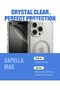 Capella Mag for iPhone 16 PRO case cover (2024) [MagSafe Compatible] - Clear Gray - 2